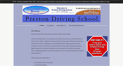 Desktop Screenshot of prestondriving.com
